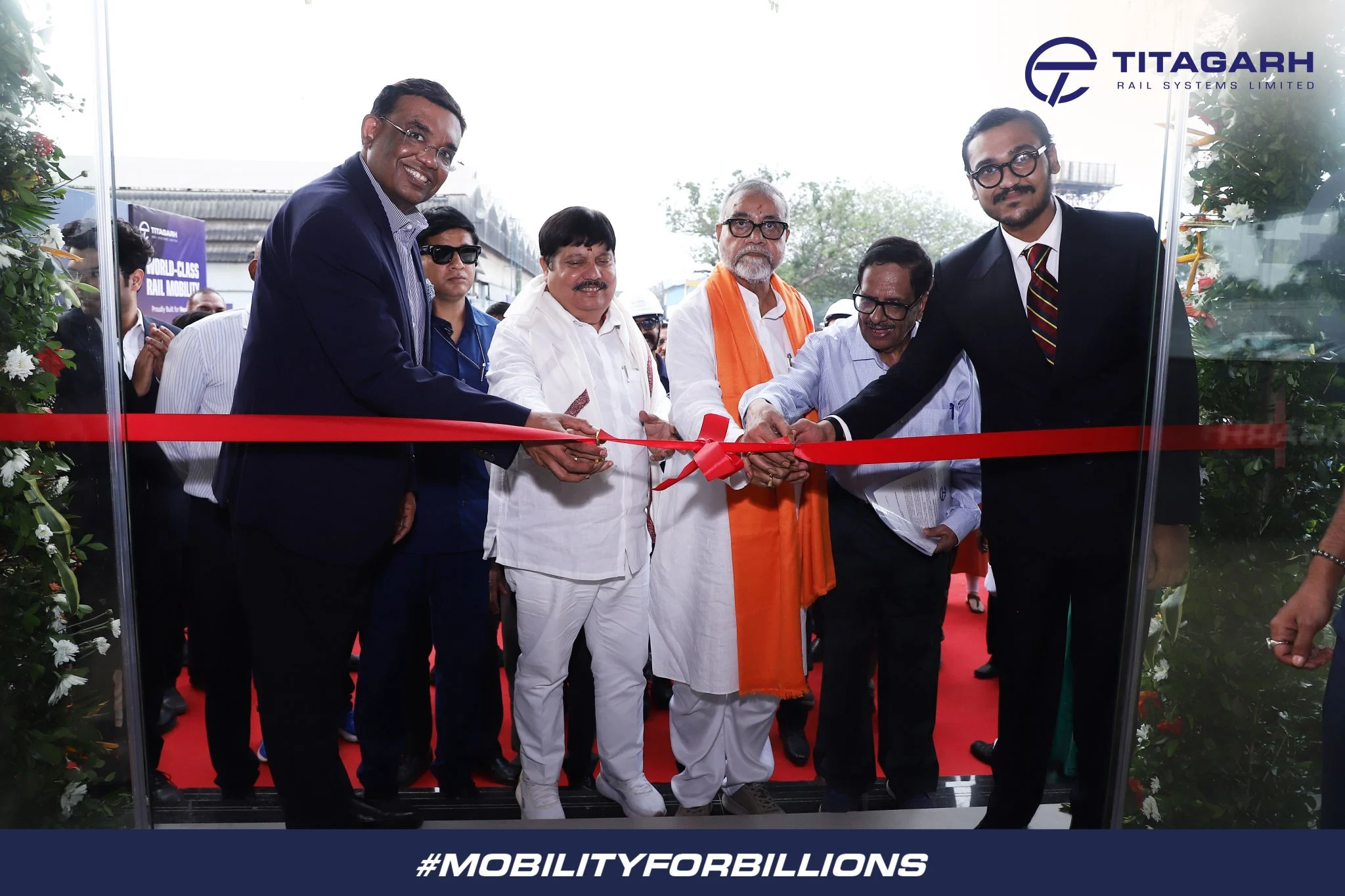 Latest news image for "Titagarh Rail Systems Inaugurates New Design & Operations Centre in Uttarpara"