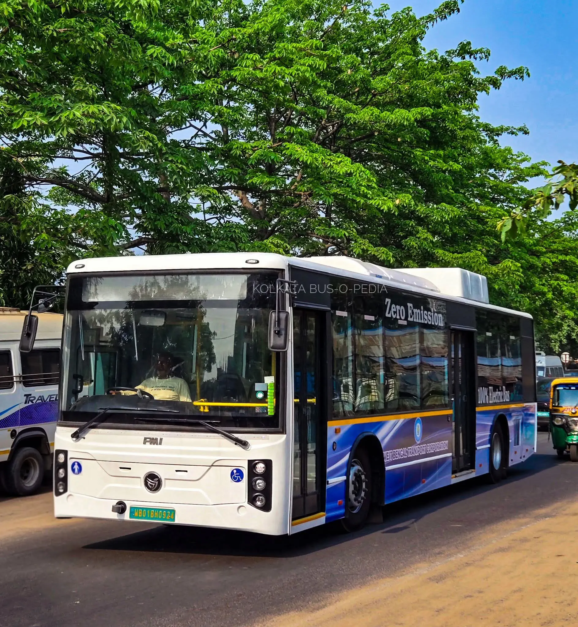 Latest news image for "Electric Buses Return to Kolkata After 5 Years, First PMI Foton E-Bus Joins WBTC Fleet"