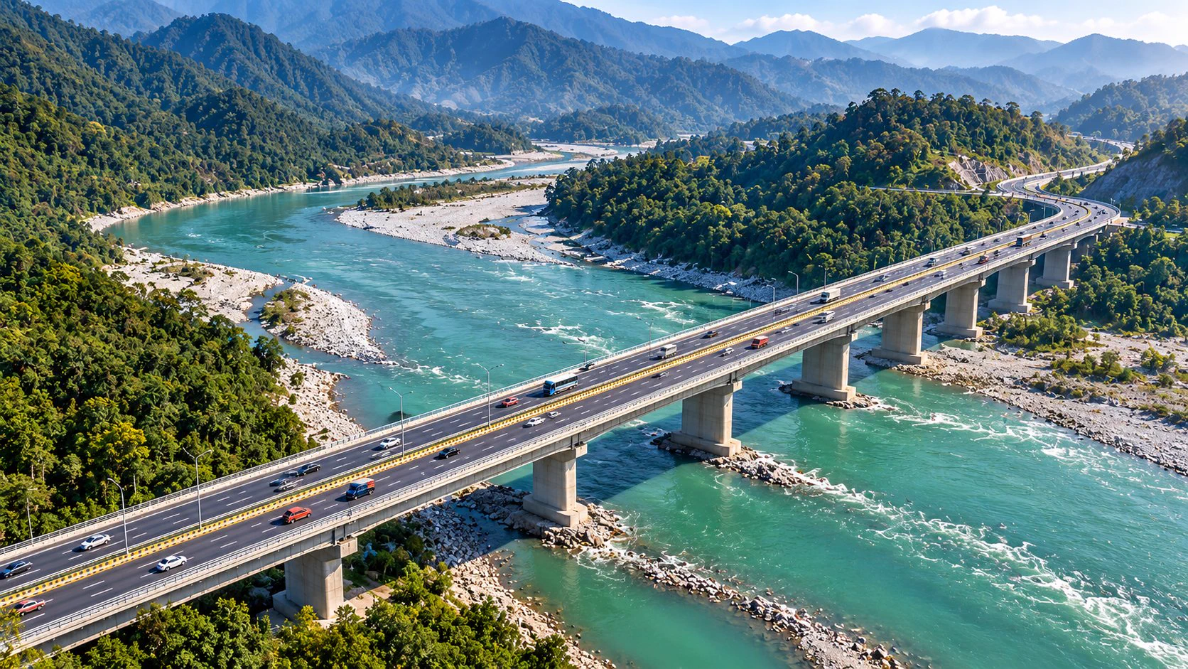 Latest news image for "Bengal Gets ₹1,175.59 Crore Teesta Bridge Project in Darjeeling"